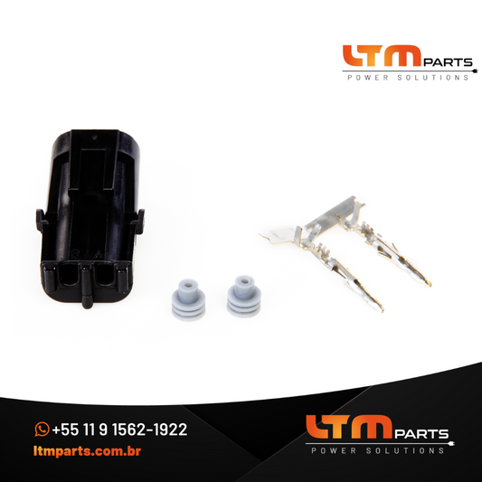 Conector 2 Vias para Sensores de Velocidade DSS2W DYV - CKK3021-2.5-11B (DSS2W)