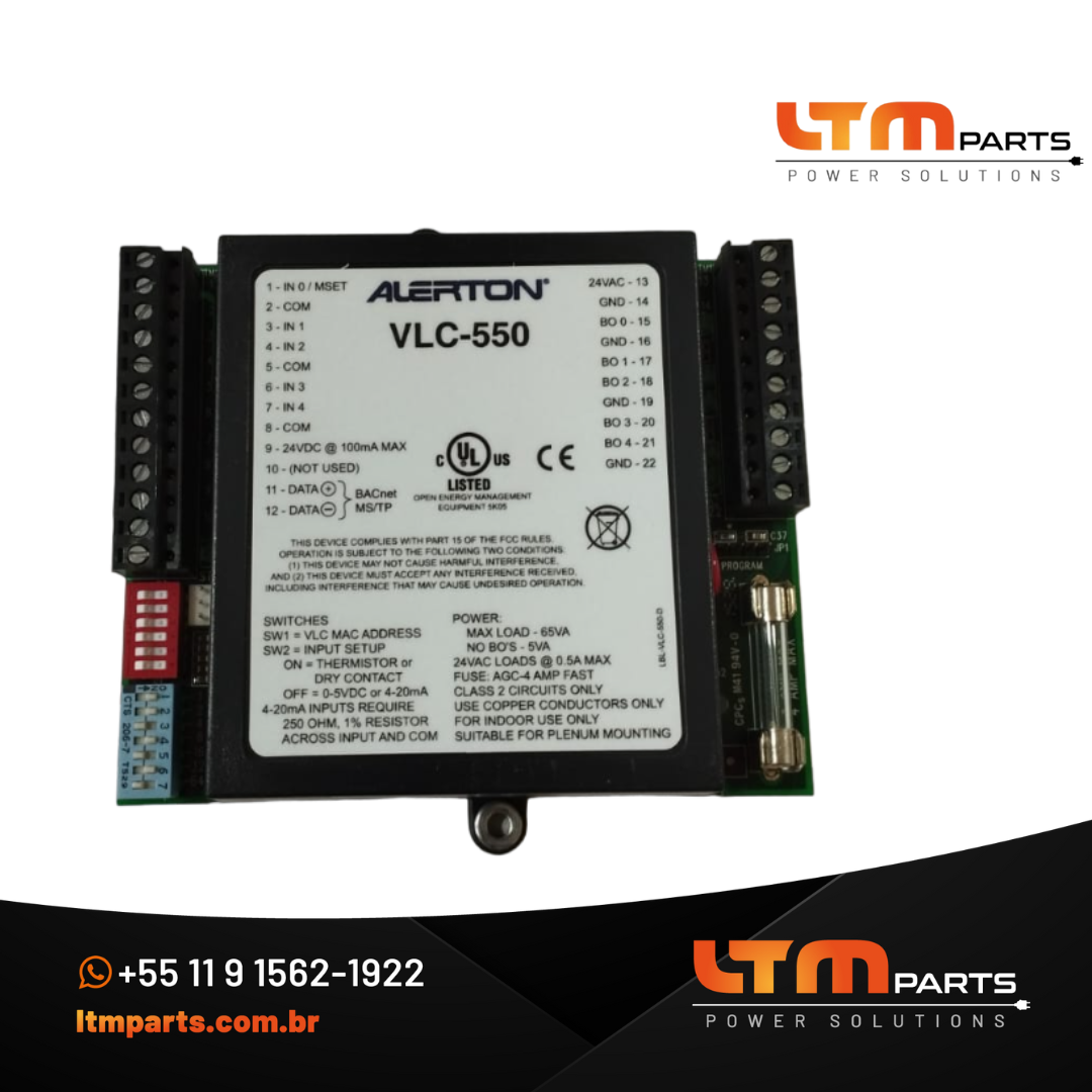 Alerton Vlc-550 I/o Módulo Controlador De Campo