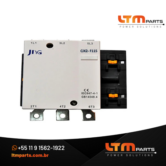 Contator de Potência Tripolar JNG CJX2F Uc 220Vca