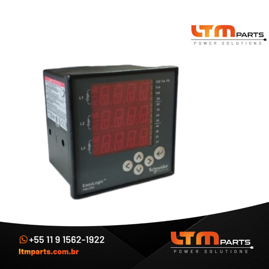 Multimedidor Digital PM1200 RS485 - SCHNEIDER Electric - SEMINOVO