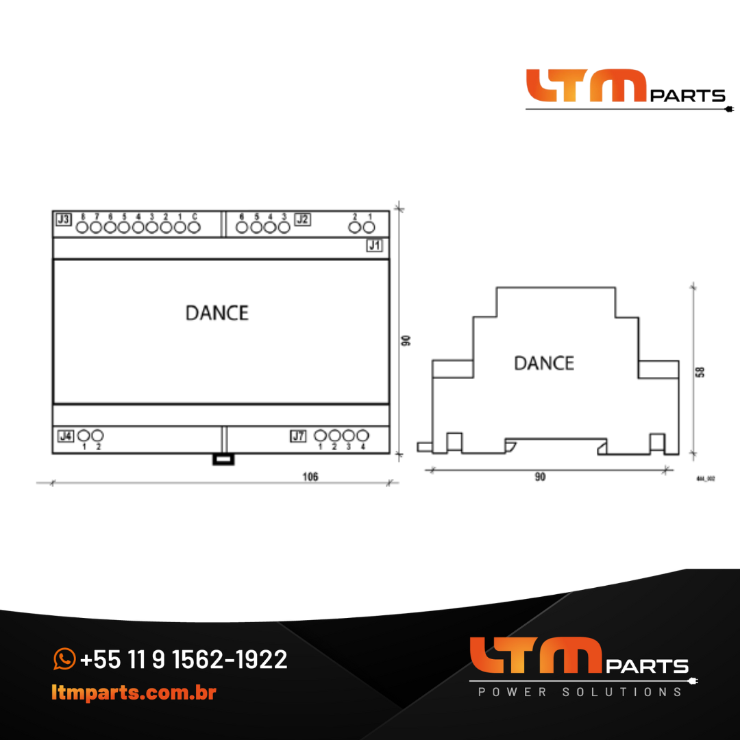 Dispositivo Dance Ethernet SICES - ModbuS TCP/IP