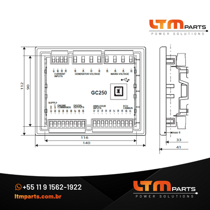 Controlador AMF SICES - GC 250 COMPACT