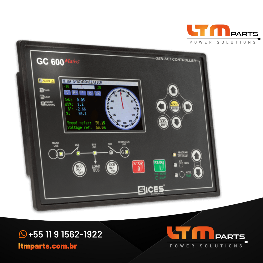 Controlador Paralelo SICES – GC 600 PLUS