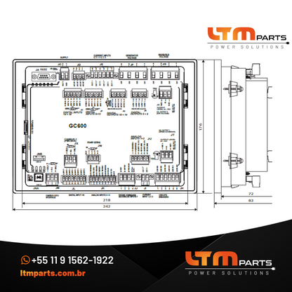 Controlador Paralelo SICES – GC 600 PLUS