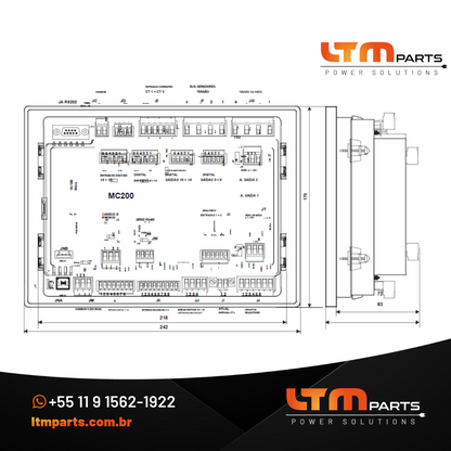 Controlador Paralelo SICES – MC 200