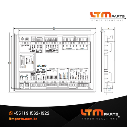 Controlador Paralelo SICES - MC 400 USB